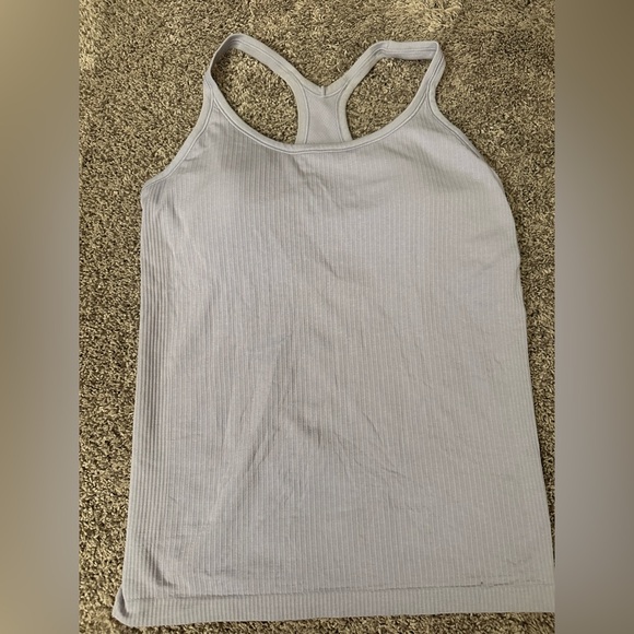 lululemon athletica Ribbed Racerback Tank hip length - Picture 1 of 3